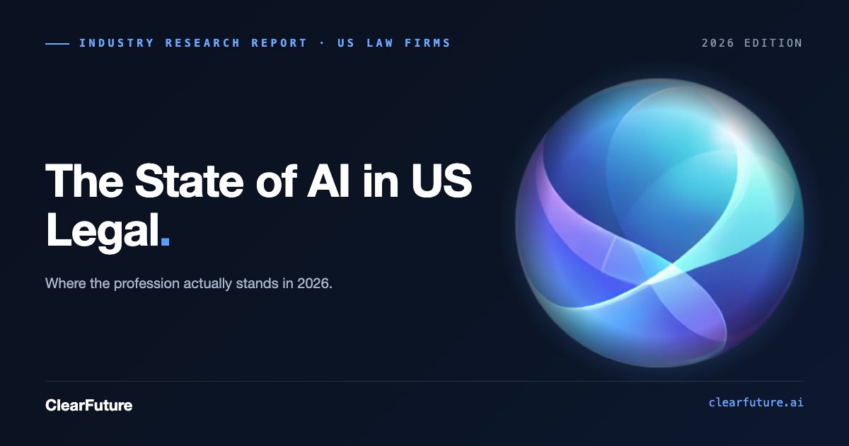 The State of AI in US Legal 2026: Industry Research Report